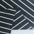 Striped Upholstery Fabric Single Jersey Knit Stripe Dress Fabric For Clothing Supplier